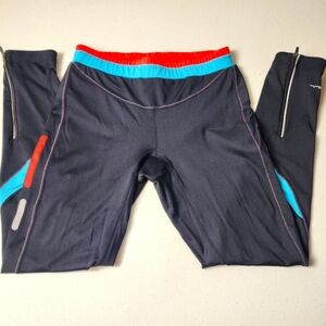 Ronhill Black, Blue, Pink Ankle Zip Everyday Run Tight Leggings Size Small